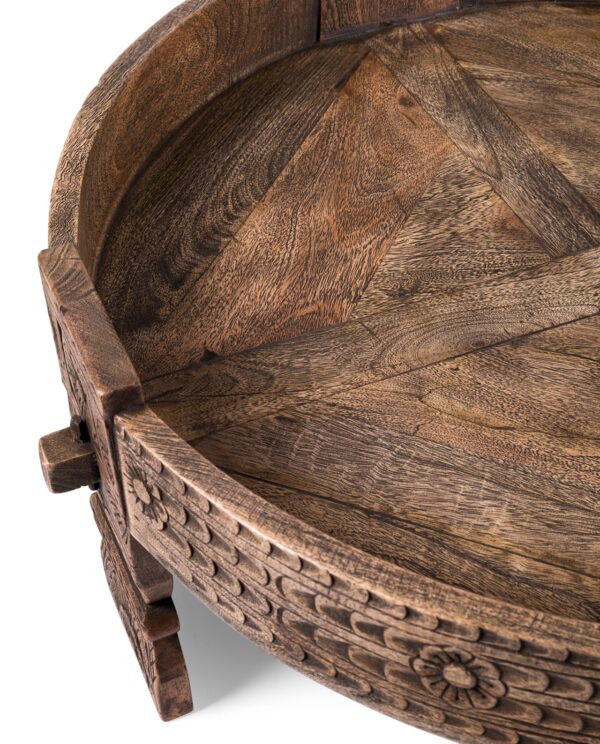 Indian Chakki Coffee Table. - Image 3