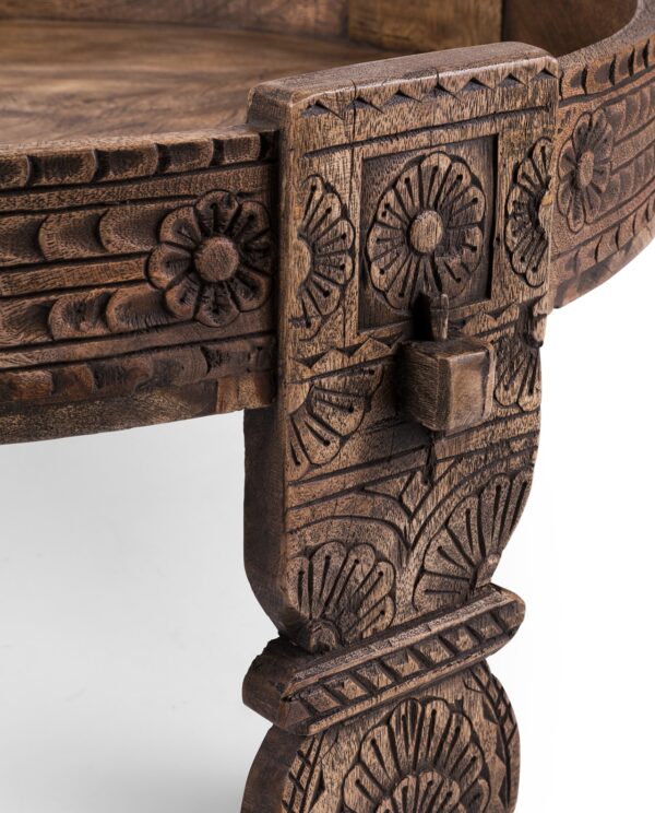 Indian Chakki Coffee Table. - Image 2