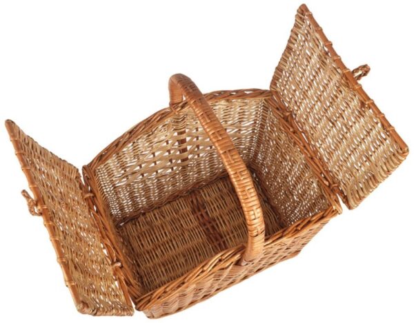 Bamboo Picnic Basket. - Image 3