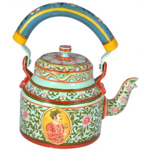 Decorative Aluminium Tea Kettle.