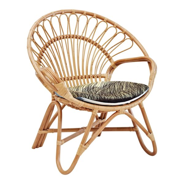 Designer Cane round Chair.