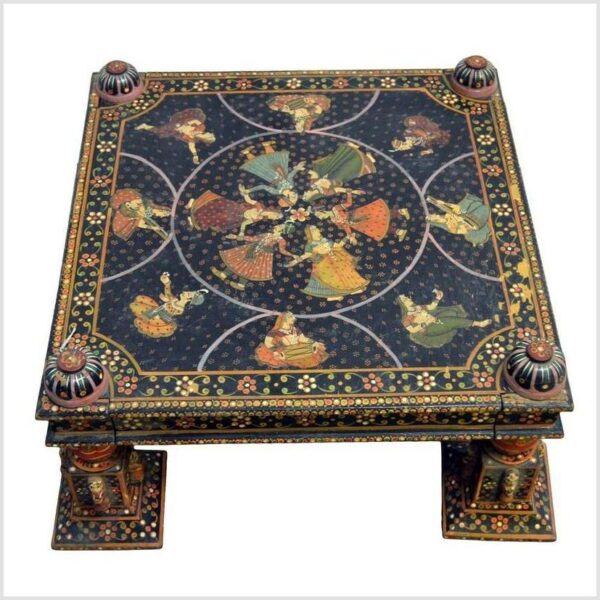 Hand-painted wooden tray. - Image 2