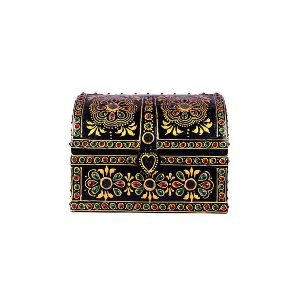 Handmade Handicraft Wooden jewelry Box.