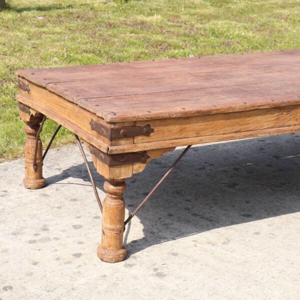 Indian Takhat Coffee Table. - Image 2