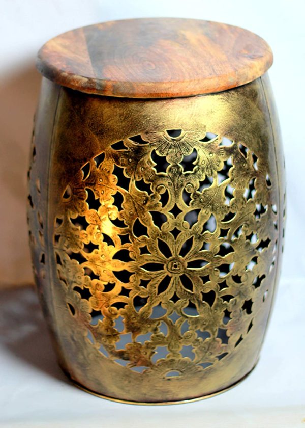 Metal T-Light Beautiful Stool.