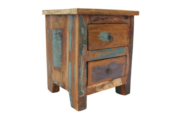Reclaimed Bedside Table.