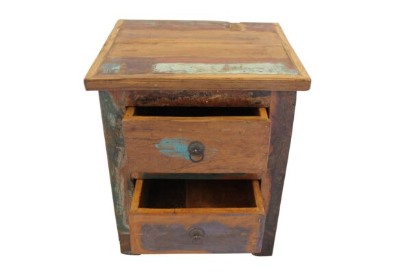 Reclaimed Bedside Table. - Image 3