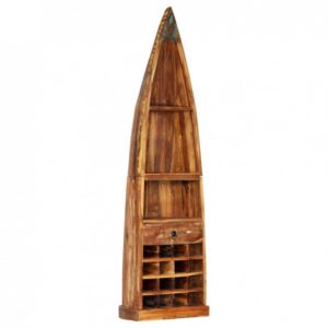 Reclaimed Boat Wine Stand.