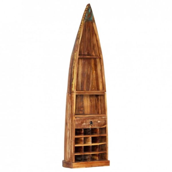 Reclaimed Boat Wine Stand.