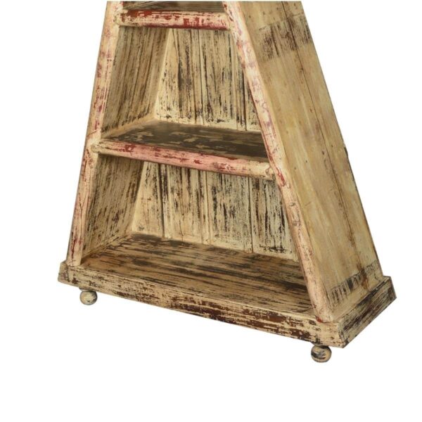 Reclaimed Traingular Bookcase. - Image 3