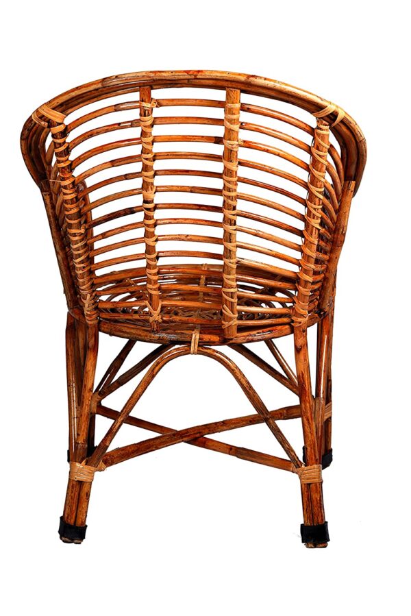 Bamboo Cane Antique Chair. - Image 3