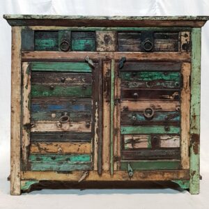 Reclaimed boat wood Cabinet.
