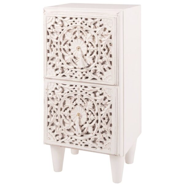 2-drawer storage unit. - Image 2
