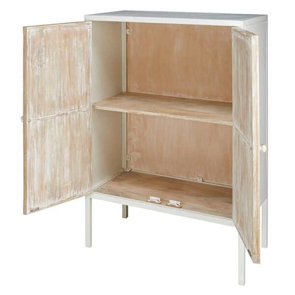 Metal & Sculpted horizontal sideboard. - Image 3